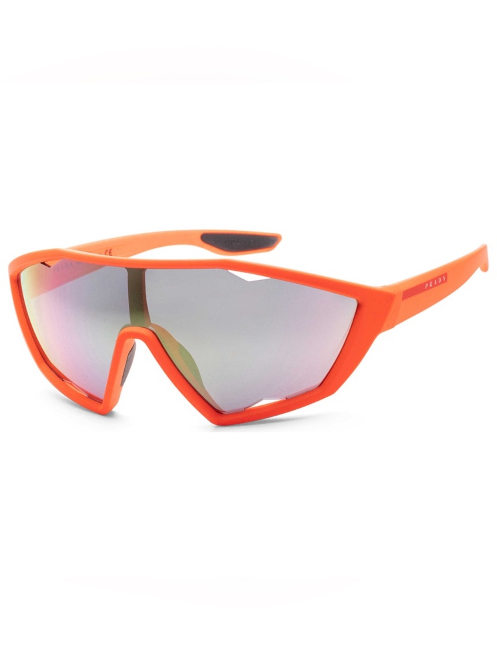 Prada Linea Rossa Men's Orange Sunglasses Made in Italy